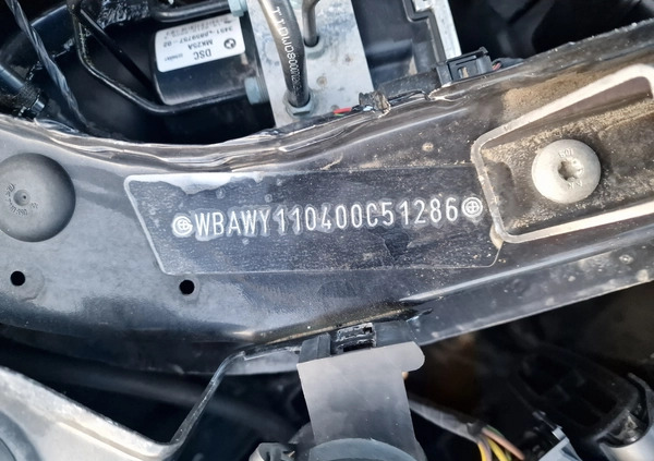BMW X3 cena 56200 przebieg: 202000, rok produkcji 2013 z Przemyśl małe 631